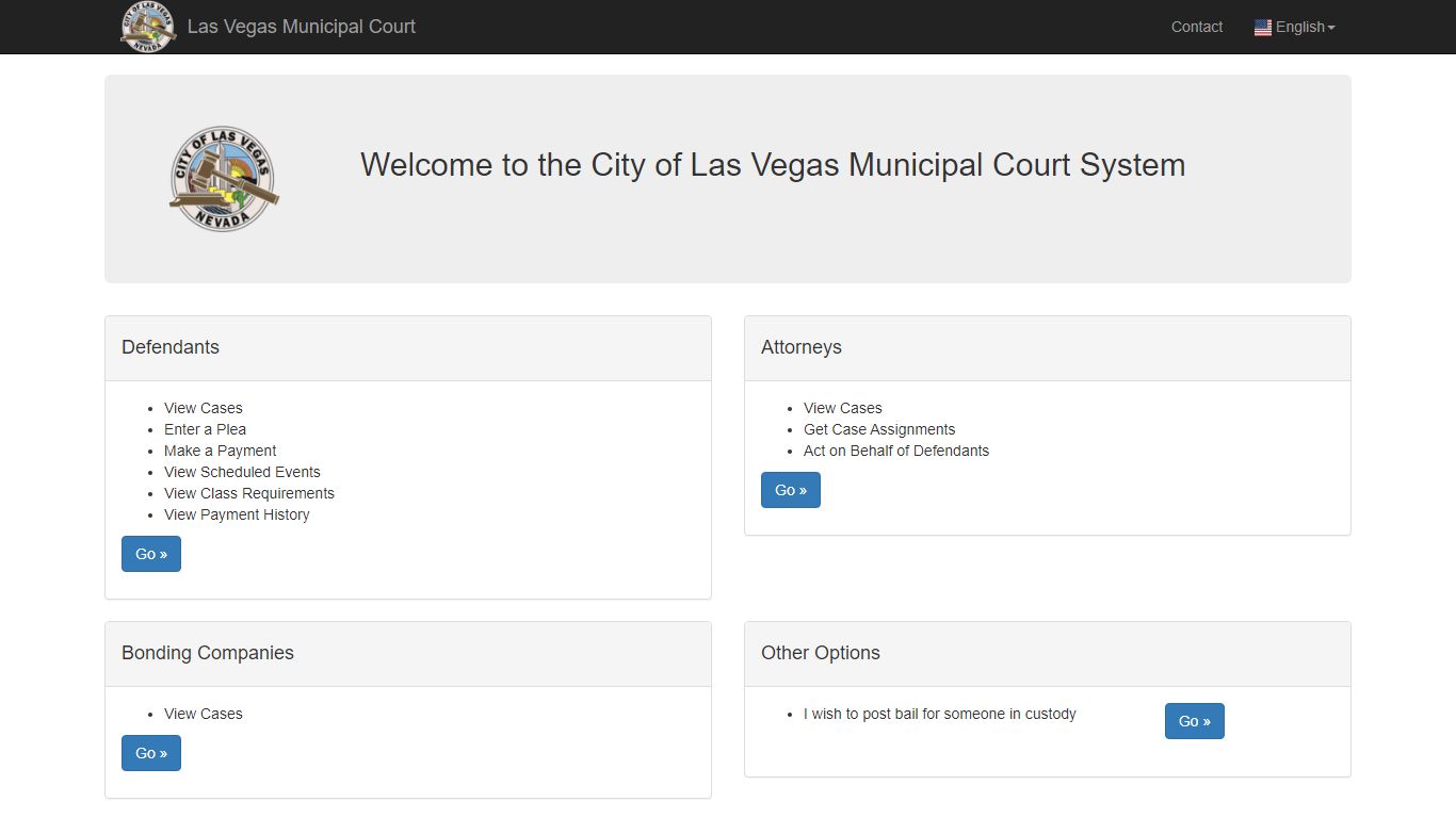 Home Page - Las Vegas Municipal Court